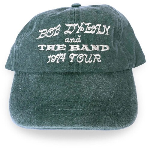 Bob Dylan – Bob Dylan and The Band – 1974 Tour – Unstructured Hat – Teal [New ]