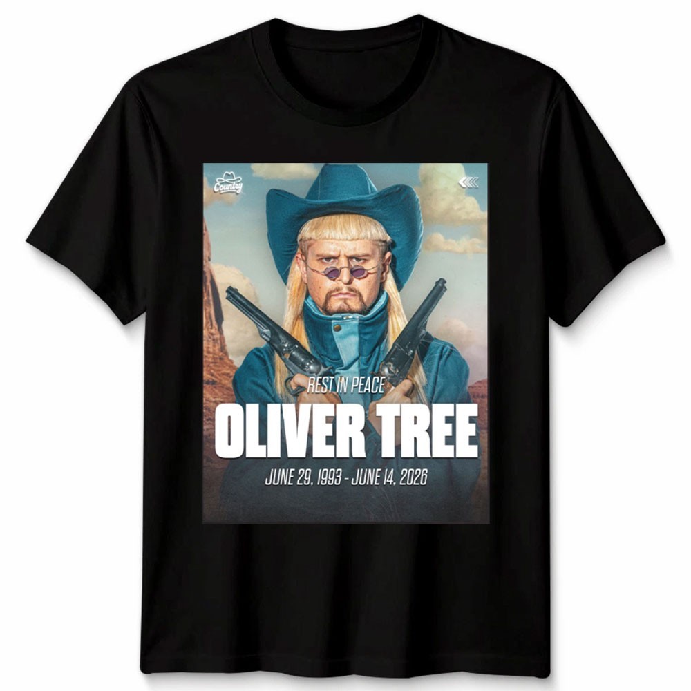 Oliver Tree 1993-2026 T-Shirt Black S-2XL