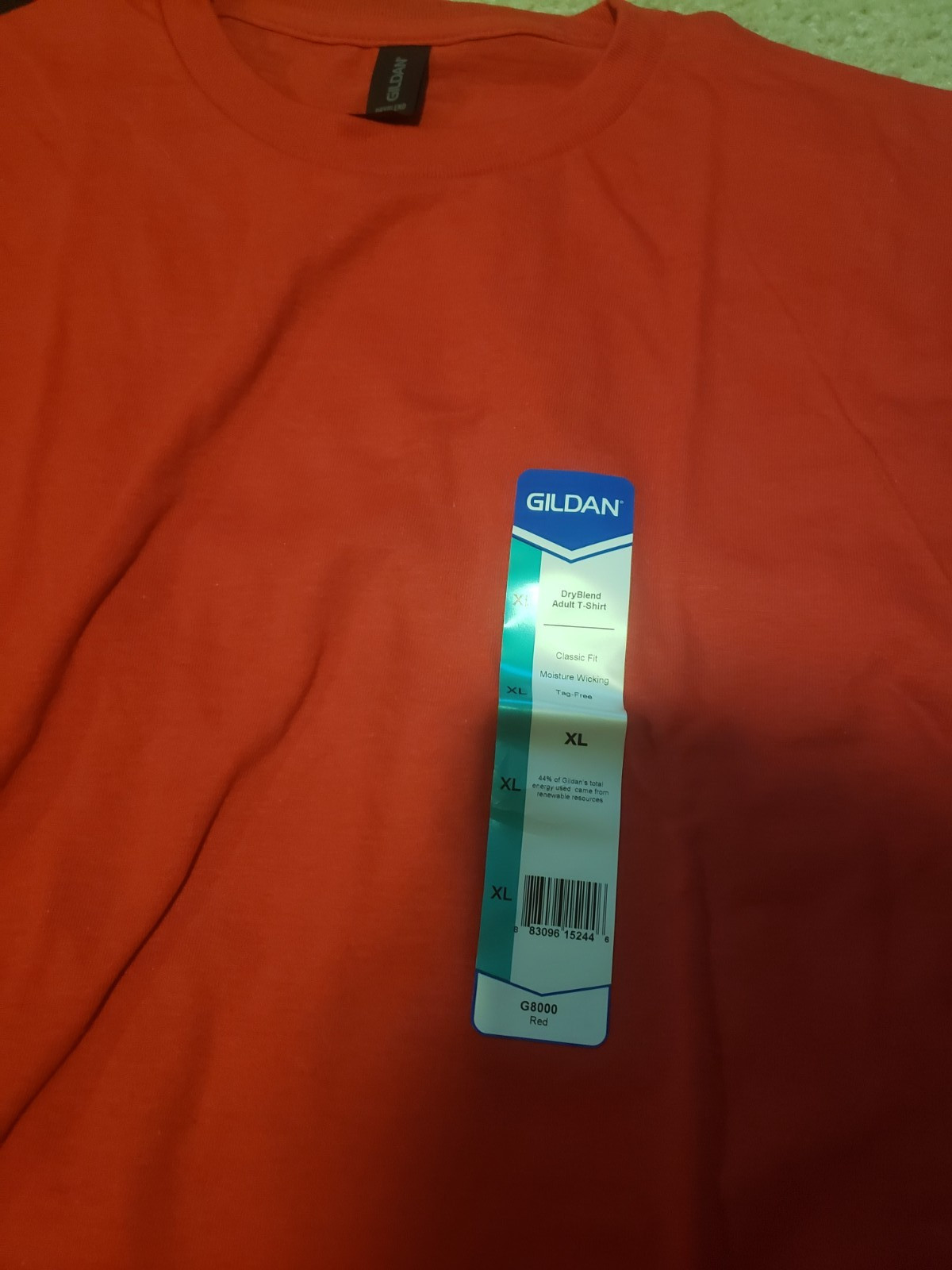 Gildan Adult T-Shirts 4-Pack Mixed Fabric and Colors Look Free Shipping!
