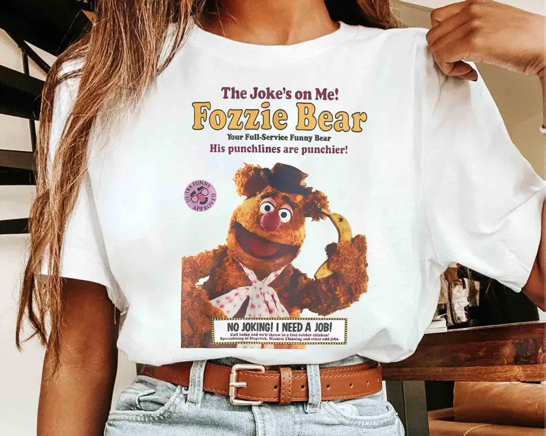 Disney The Muppets Show Final Curtain Call 1991 2026 T-shirt Fozzie Bear