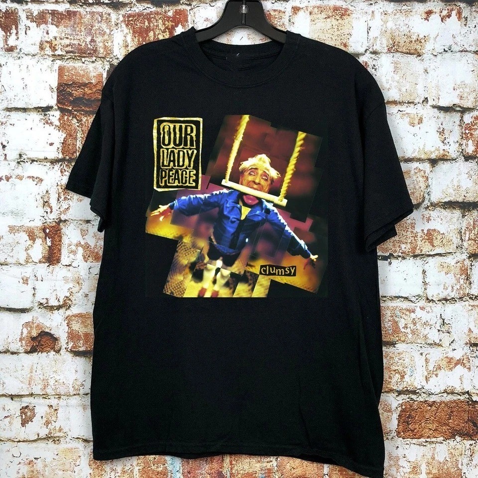 Vintage Our Lady Peace Clumsy Album T-shirt Size S to 5XL KK2433