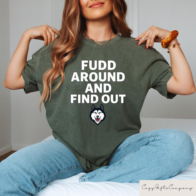 Retro Fudd Around Find Out Comfort Colors Tee