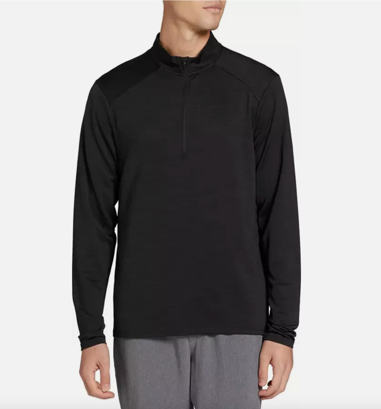 DSG Men’s Movement 1/4 Zip Long Sleeve Shirt Sizes Small & Medium NEW Black