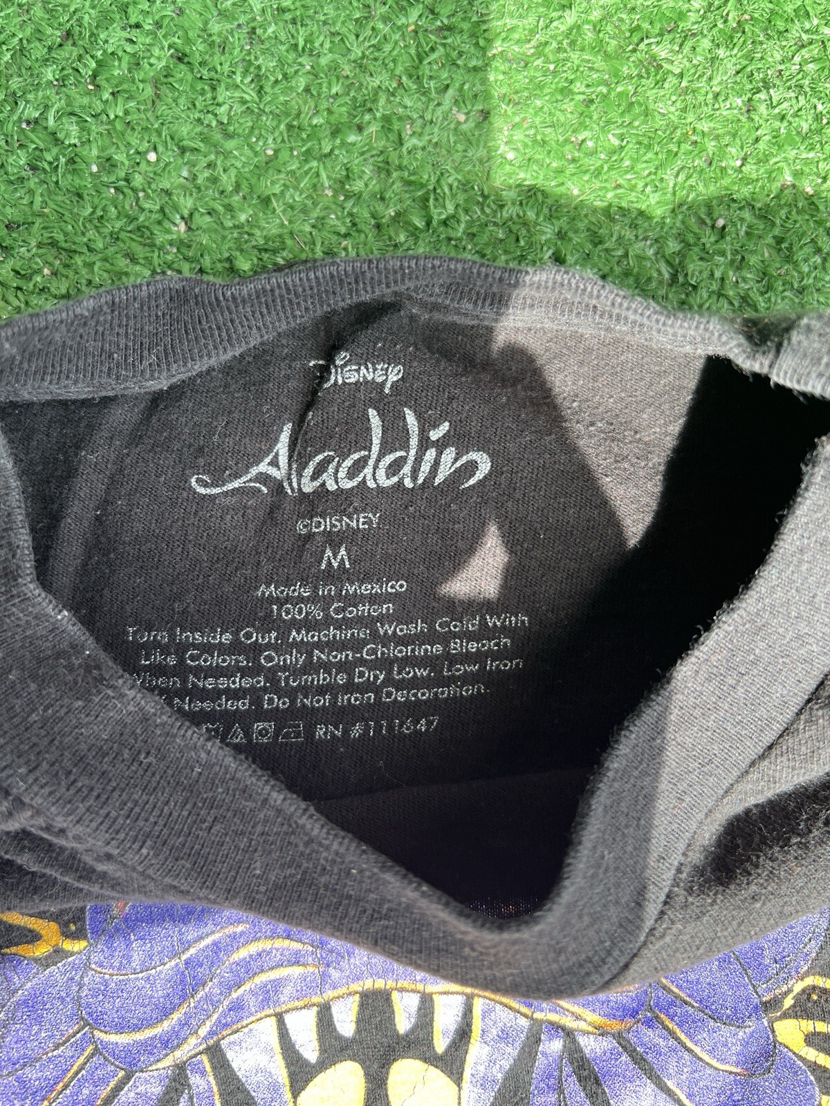 Aladdin Disney Cave Of Wonders Unisex T Shirt Size M