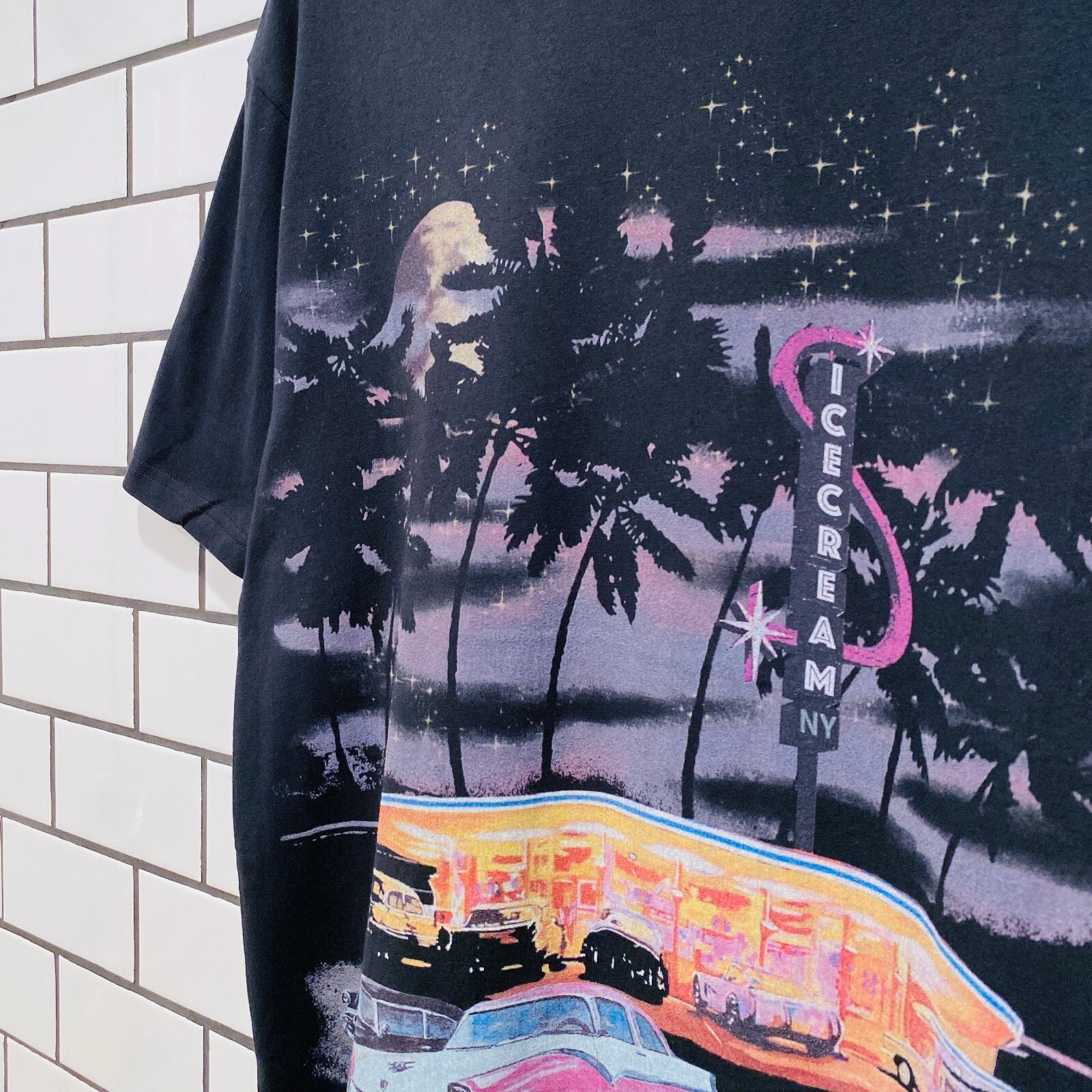ICECREAM ICE CREAM DIAMOND SS KNIT STRETCH LIMO OVERSIZED