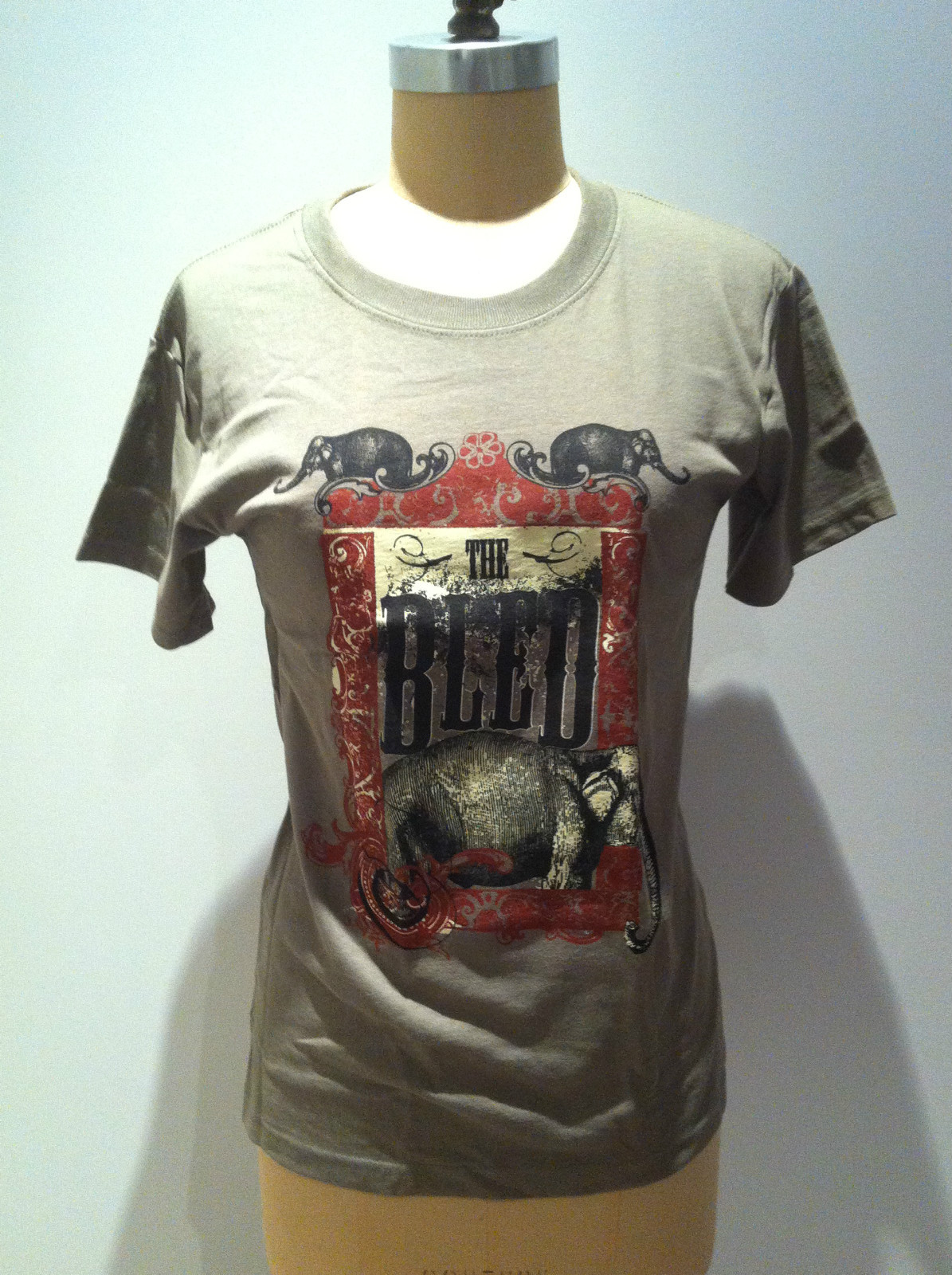 THE BLED T-SHIRT Elephant Olive OFFICIAL MERCHANDISE SIZES XSMALL, MED & XLARGE