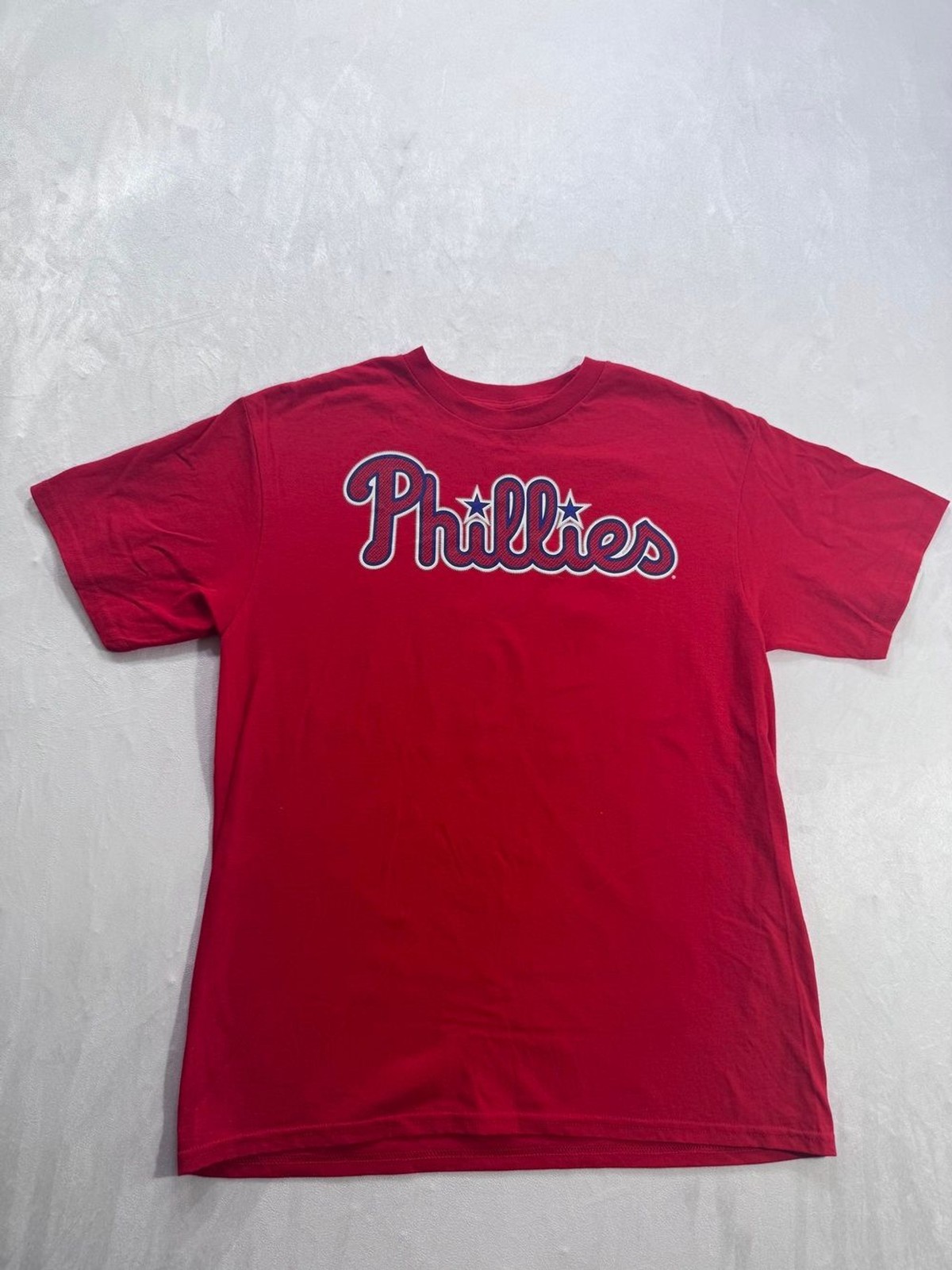 Phillies Hoskins #17 MLB Genuine Merch Tee Sz L