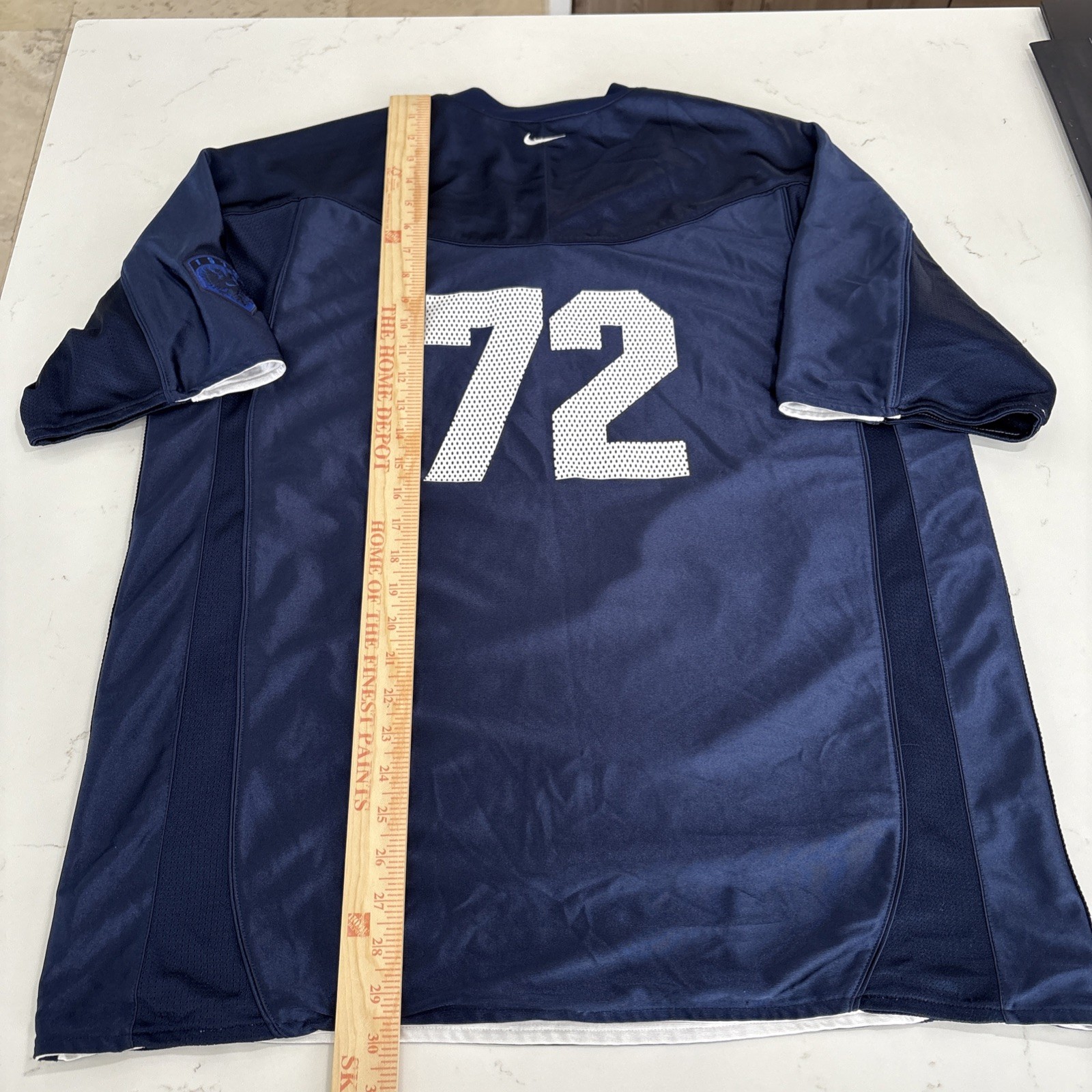 Nike Reversible Jersey T Shirt Black White Vintage XL Rare