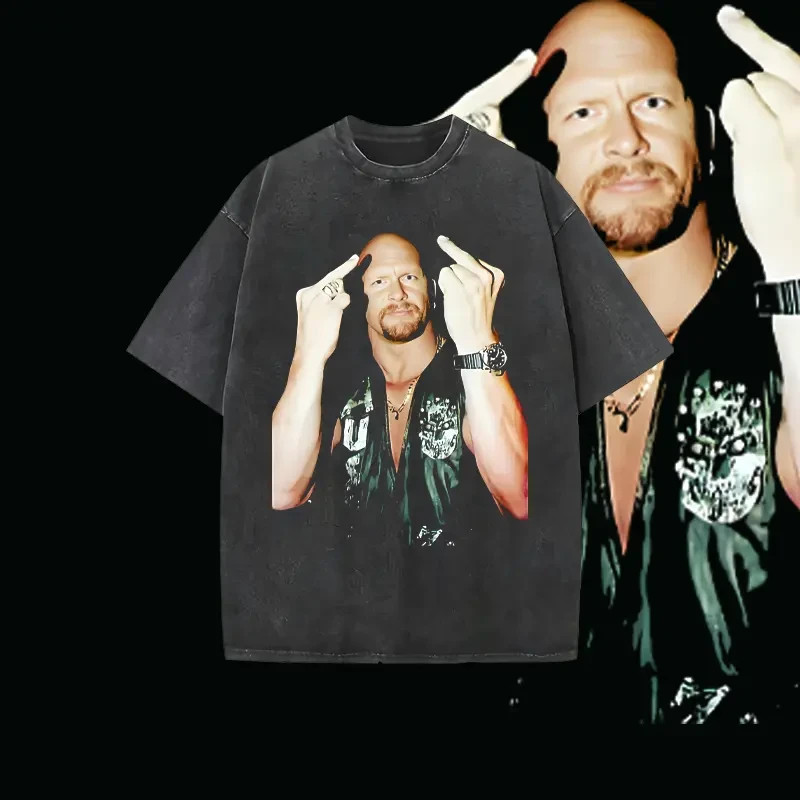 STONE COLD STEVE AUSTIN NEW TEE, Wrestling Tee, WWE Tee, Wrestling Gift, Sports