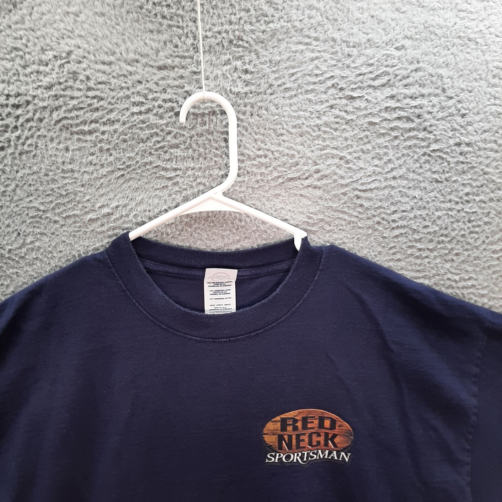 Vintage Delta Shirt Adult Extra Large Blue Redneck Sportsman Humor Outdoors Y2K