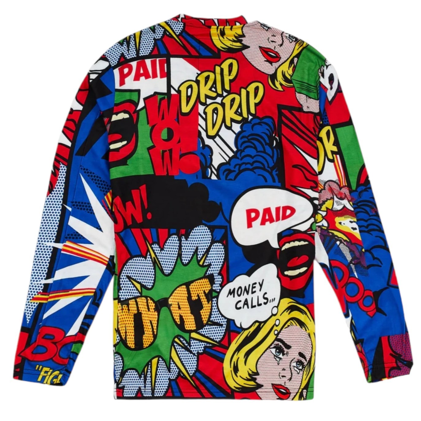 Reason Men’s Pop Art Comic SHIRT – Red, Blue, Green