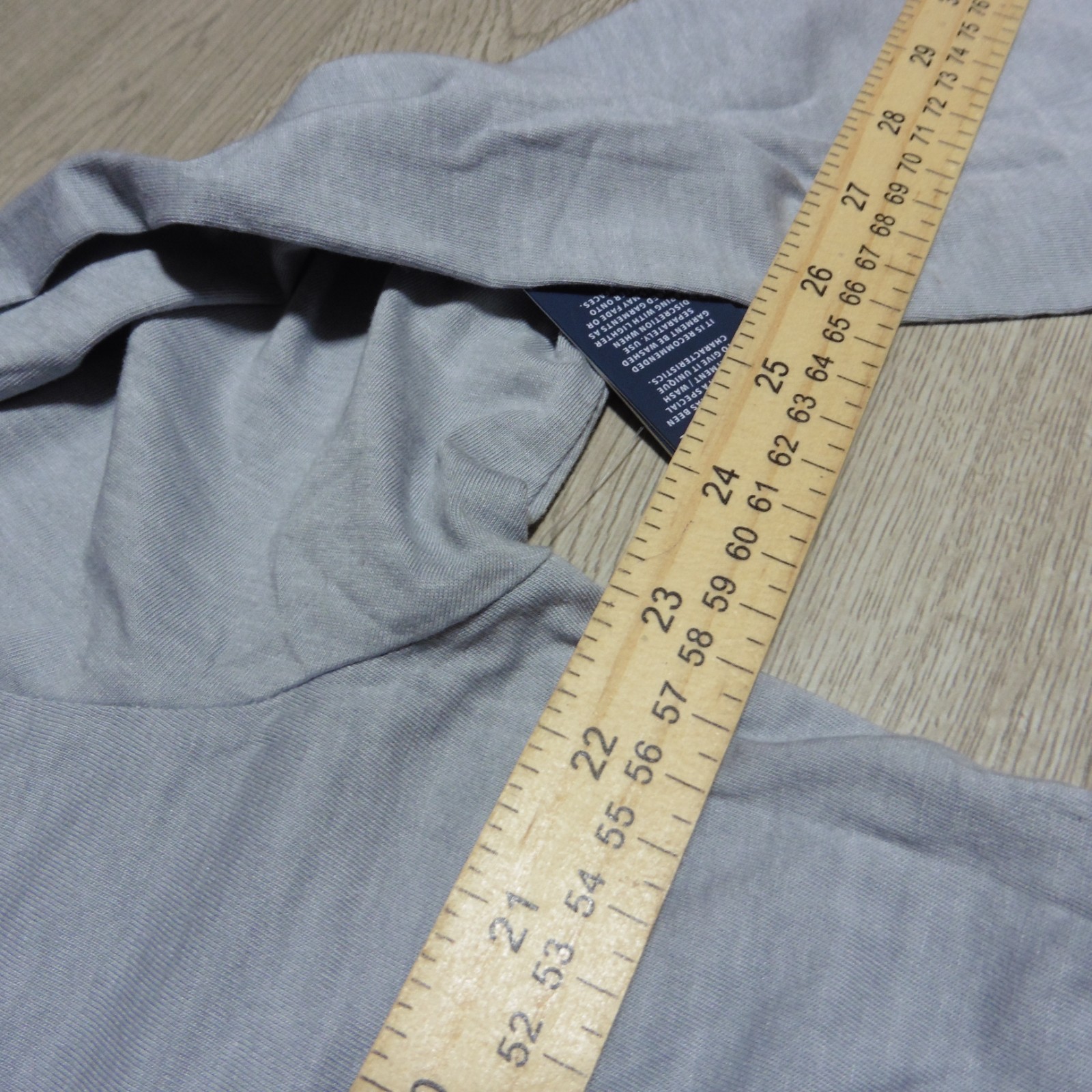 Johnnie-O Men’s Large Brennan Crewneck T-Shirt Steel Gray LS NWT