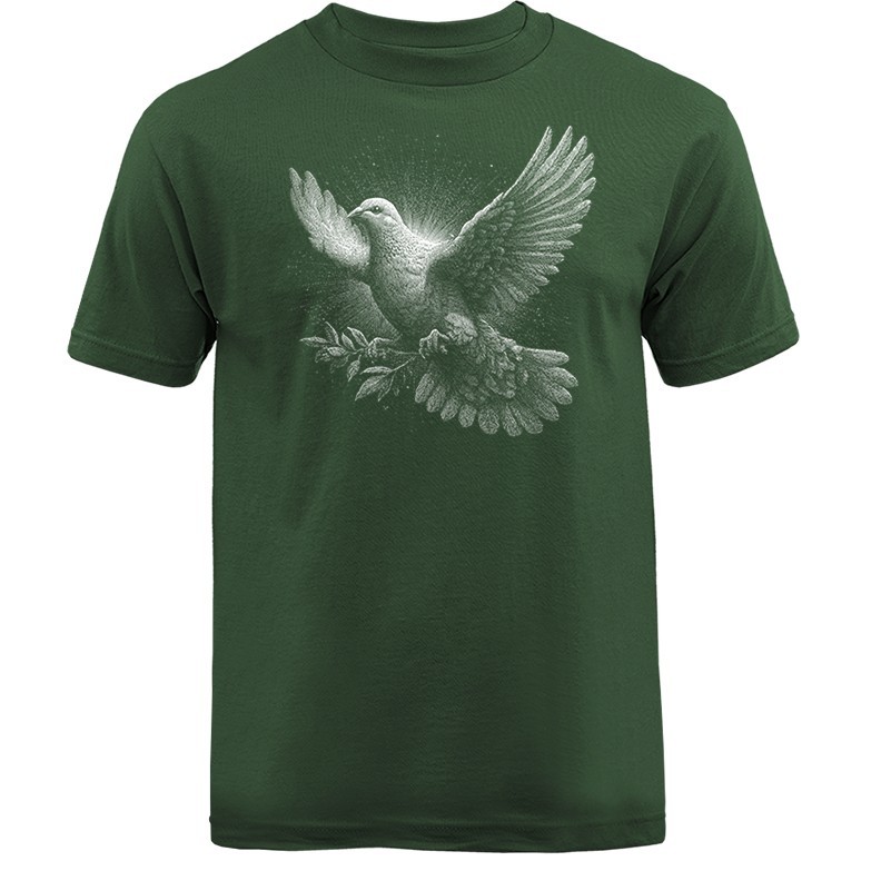 Holy Spirit Dove Christian Peace Faith Jesus Religious T-shirt