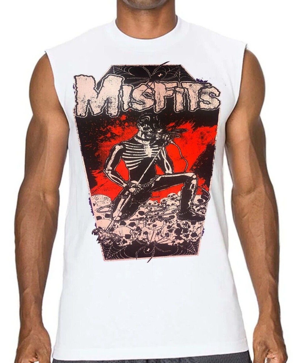 MISFITS SINGER PUNK ROCK Band Muscle Shirt (multi colors)