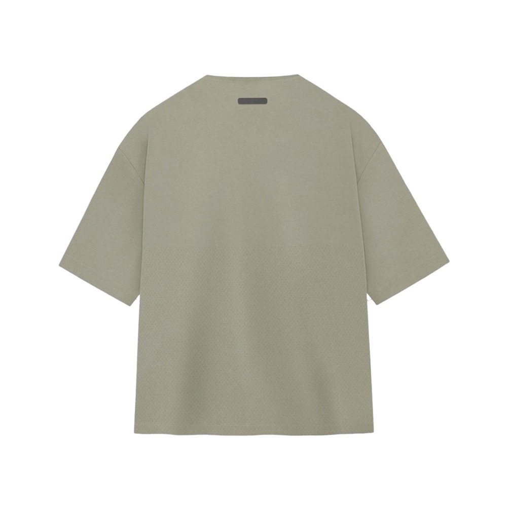 adidas Fear Of God Athletics Performance Jersey T-Shirt Mens Grey Casual Tops IM