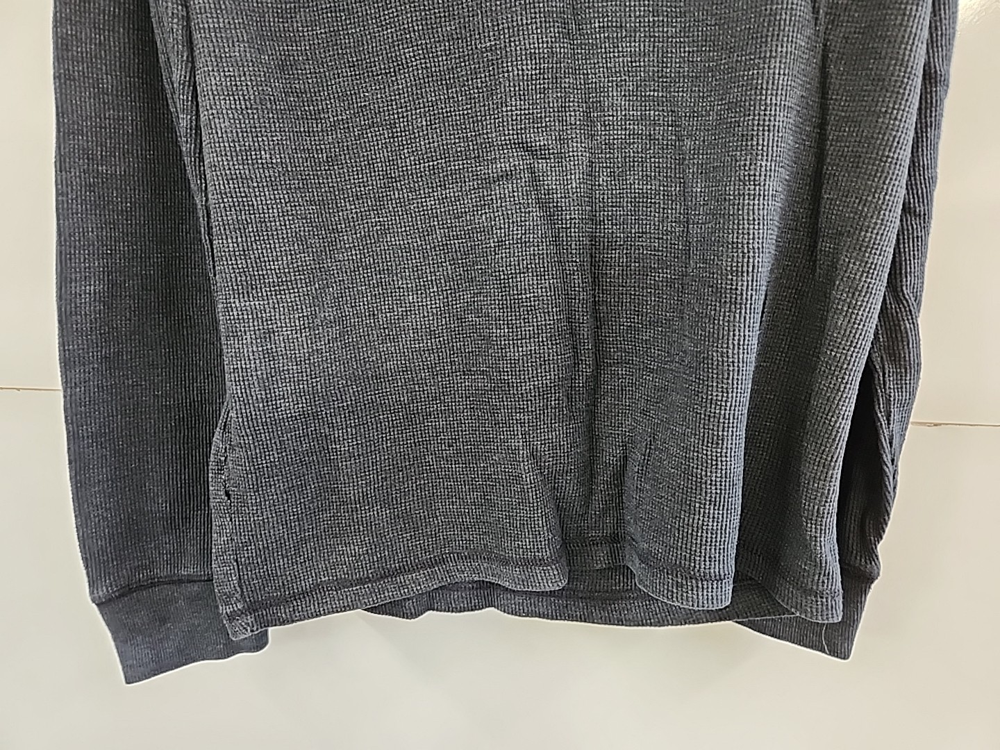 Men’s G.H. Bass & Co Long Sleeve Shirt Size Large Slate Dark Navy/Gray
