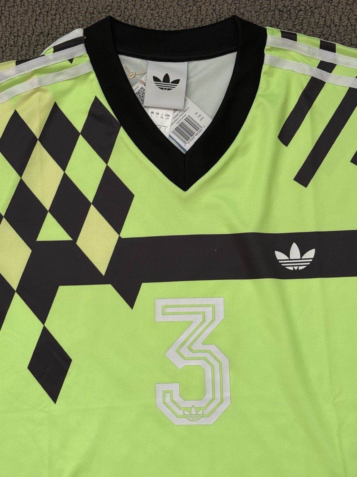 New ADIDAS Originals Nuwave 90’s Jersey Signal Green KD4853 Size L