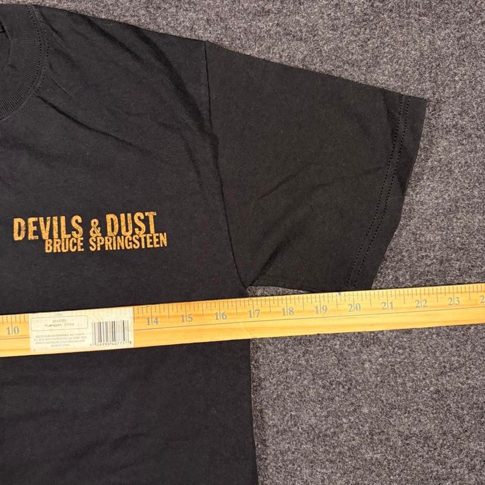 Vintage 2005 Bruce Springsteen Devils & Dust Tour Shirt Size Small