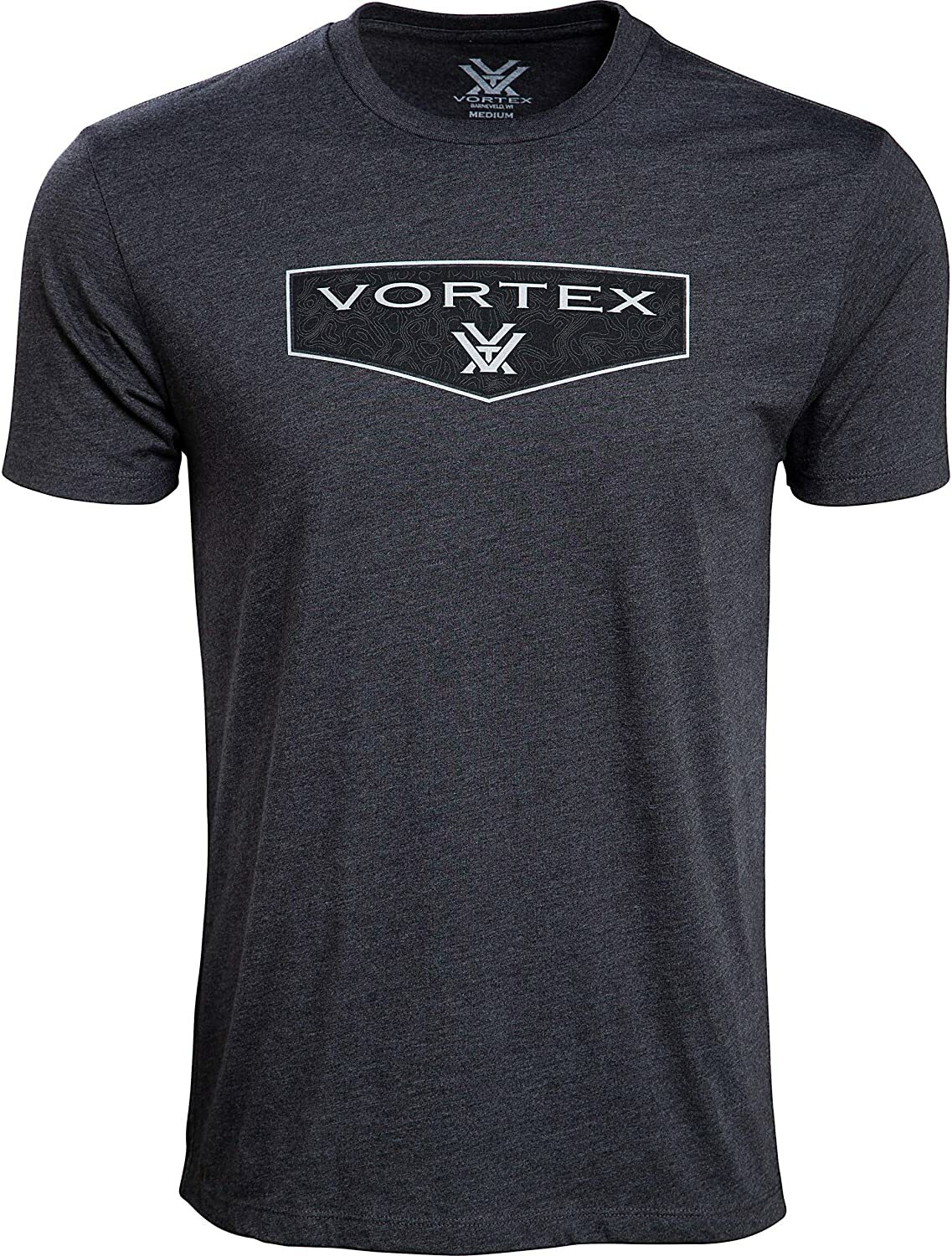Vortex Optics Shield T-Shirts Charcoal Heather / Military Heather Different Size