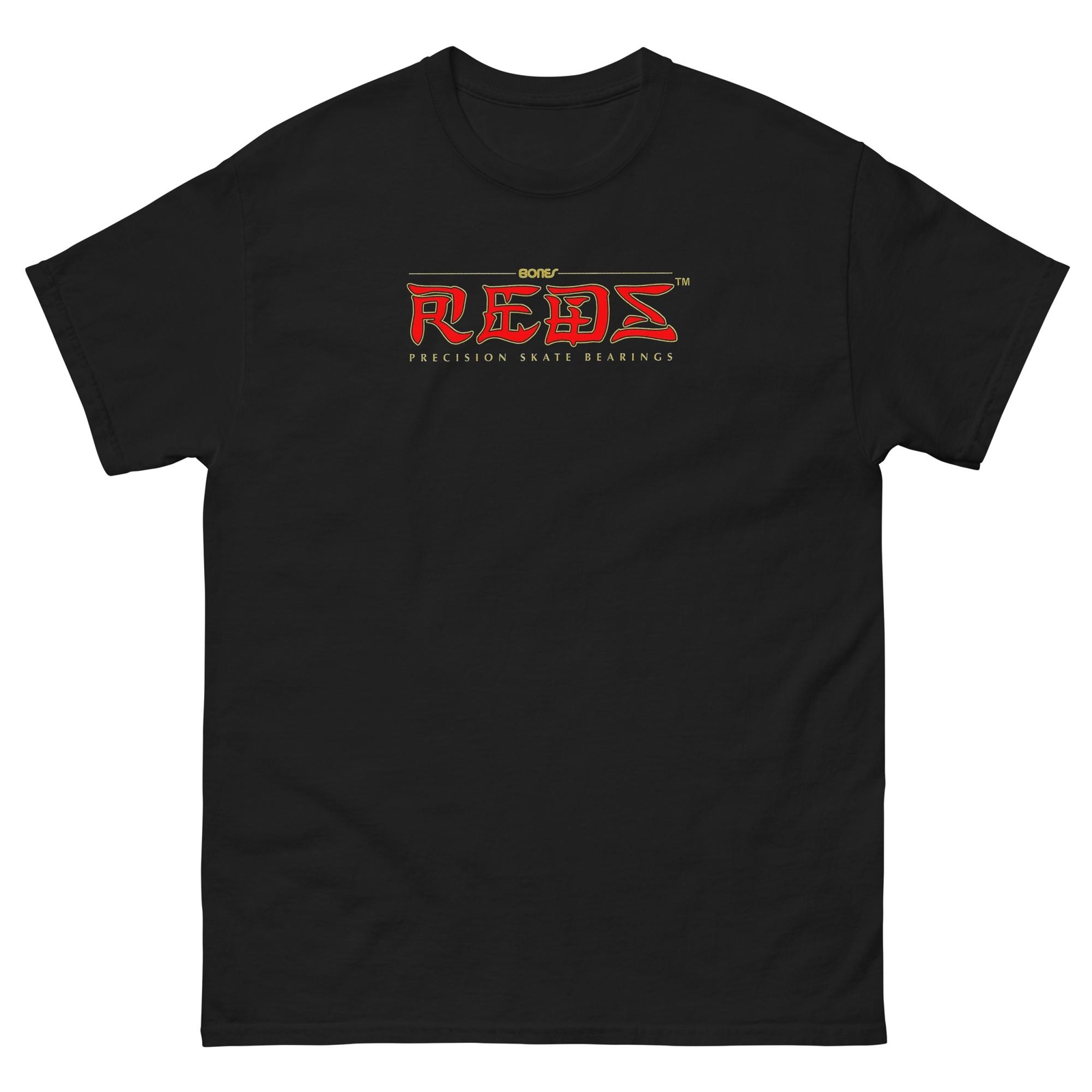 Bones Reds Bearings Skateboarding T-Shirt