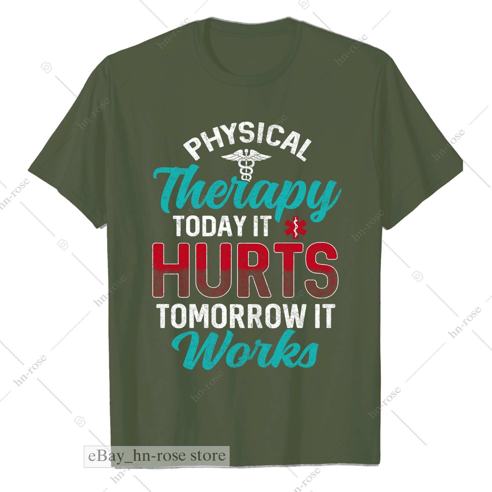Physical Therapy Today It Hurts Gift Physical Therapist T-Shirt Physiotherapy