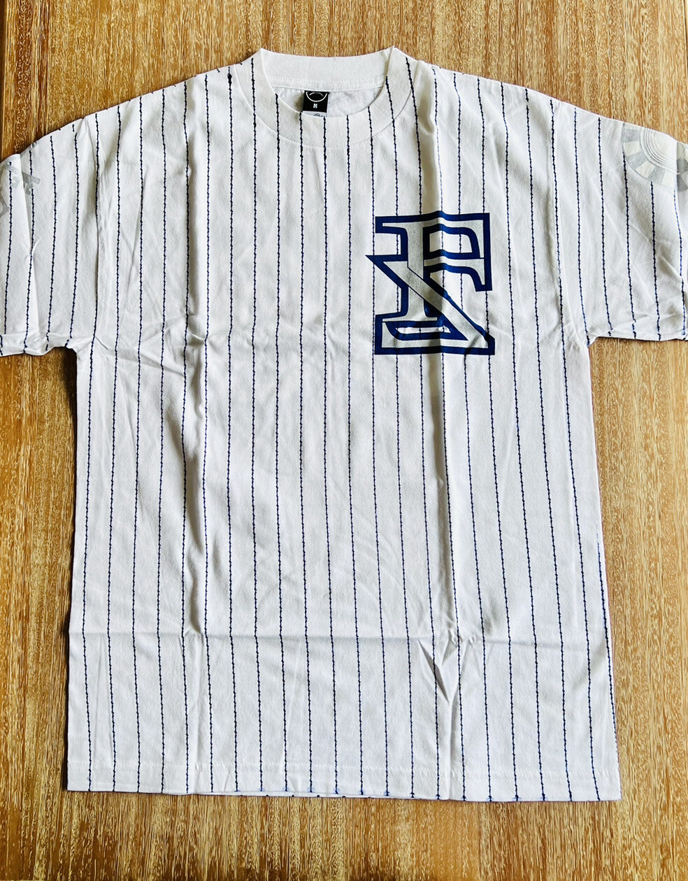 NEW Rogue Status T-shirt Tee Shirt M Medium White Baseball RS Vintage Jersey