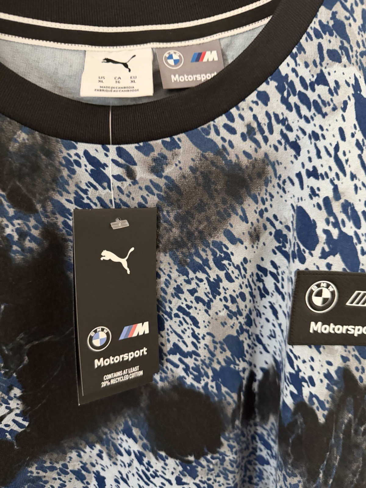 Puma Mens XL Bmw Motorsport T Shirt
