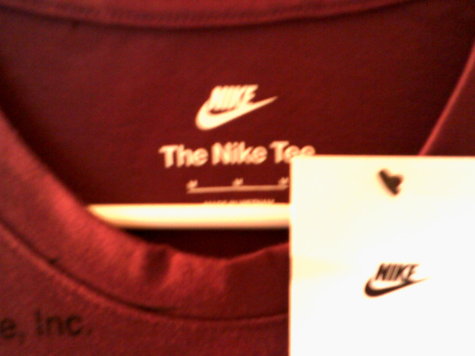 NEW NIKE SPORTSWEAR “INC-All Over Print Tee” MEN’S MAROON T-SHIRT MED FD1279-681
