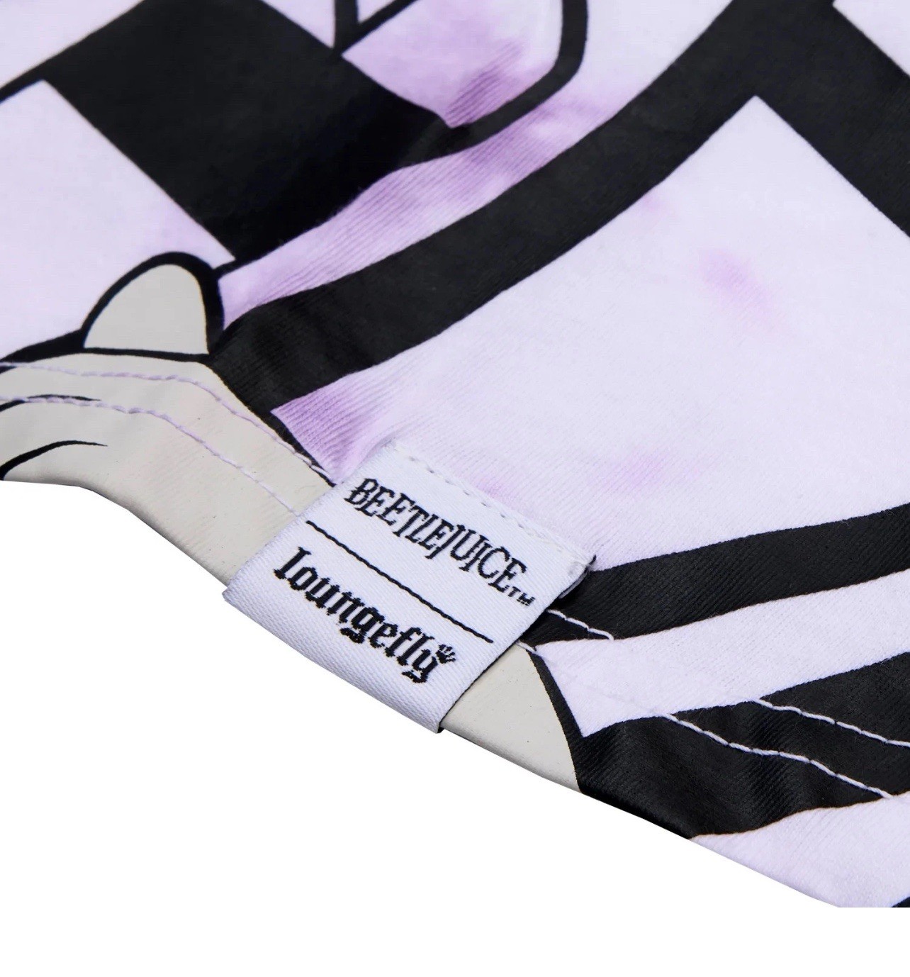 Beetlejuice & Lydia Deetz Tie-Dye Loungefly T Shirt AOP Horror – Choose Size!