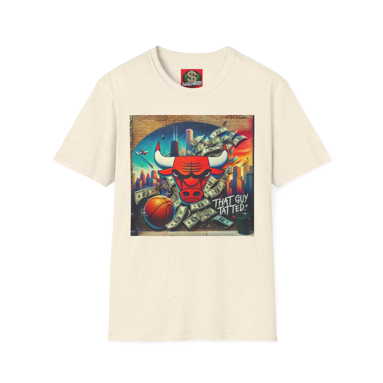 Urban Graffiti T-Shirt for Basketball Fans – That Guy Tatted Design