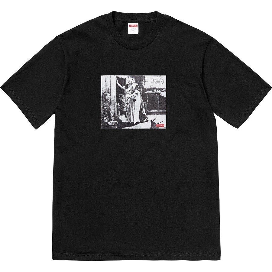 Supreme Mike Kelley Hiding From Indians Tee Black Orange Green F/W 18
