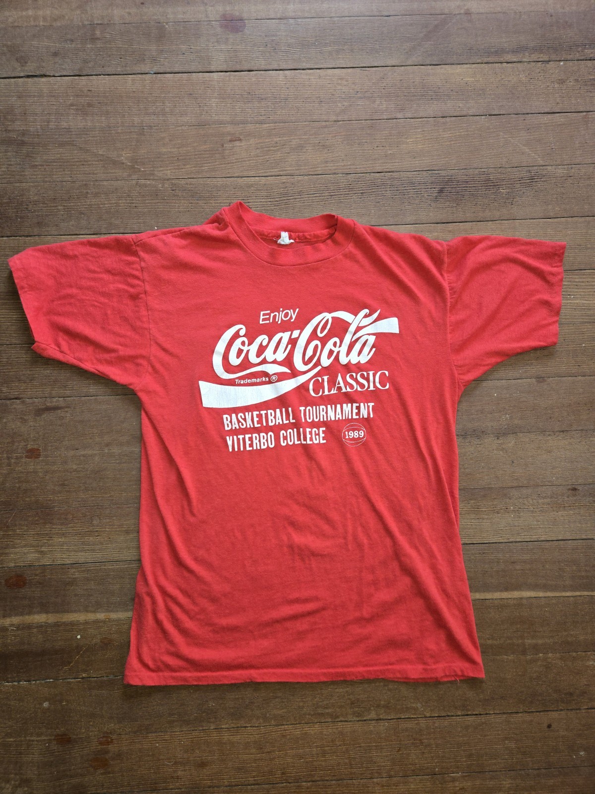 1989 Single Stitch Coca Cola T Shirt