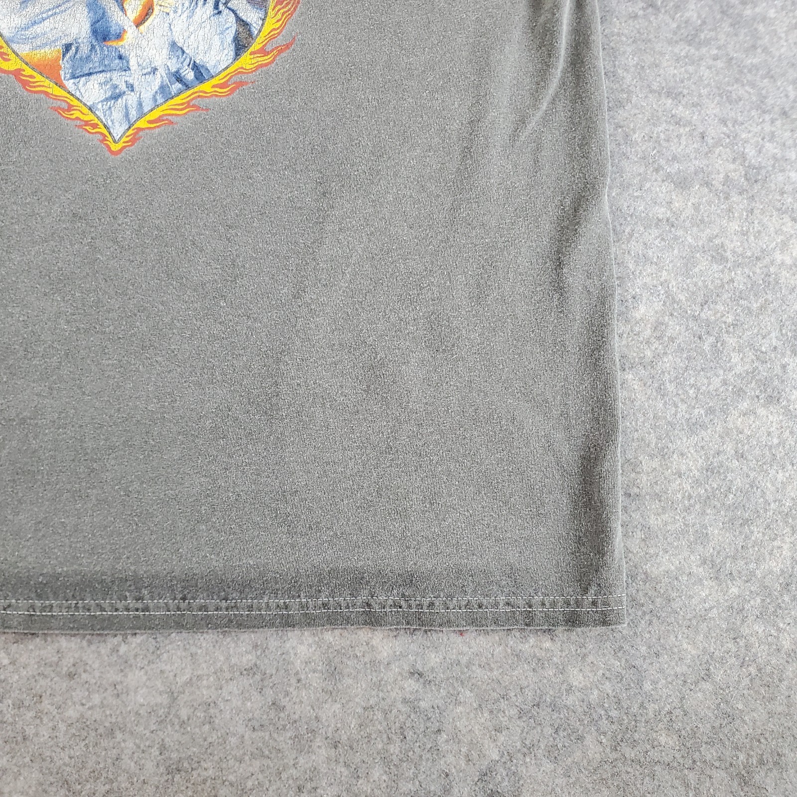 Doja Cat Shirt Mens Medium Gray Crew Neck Short Sleeve Graphics Stretch Pullover
