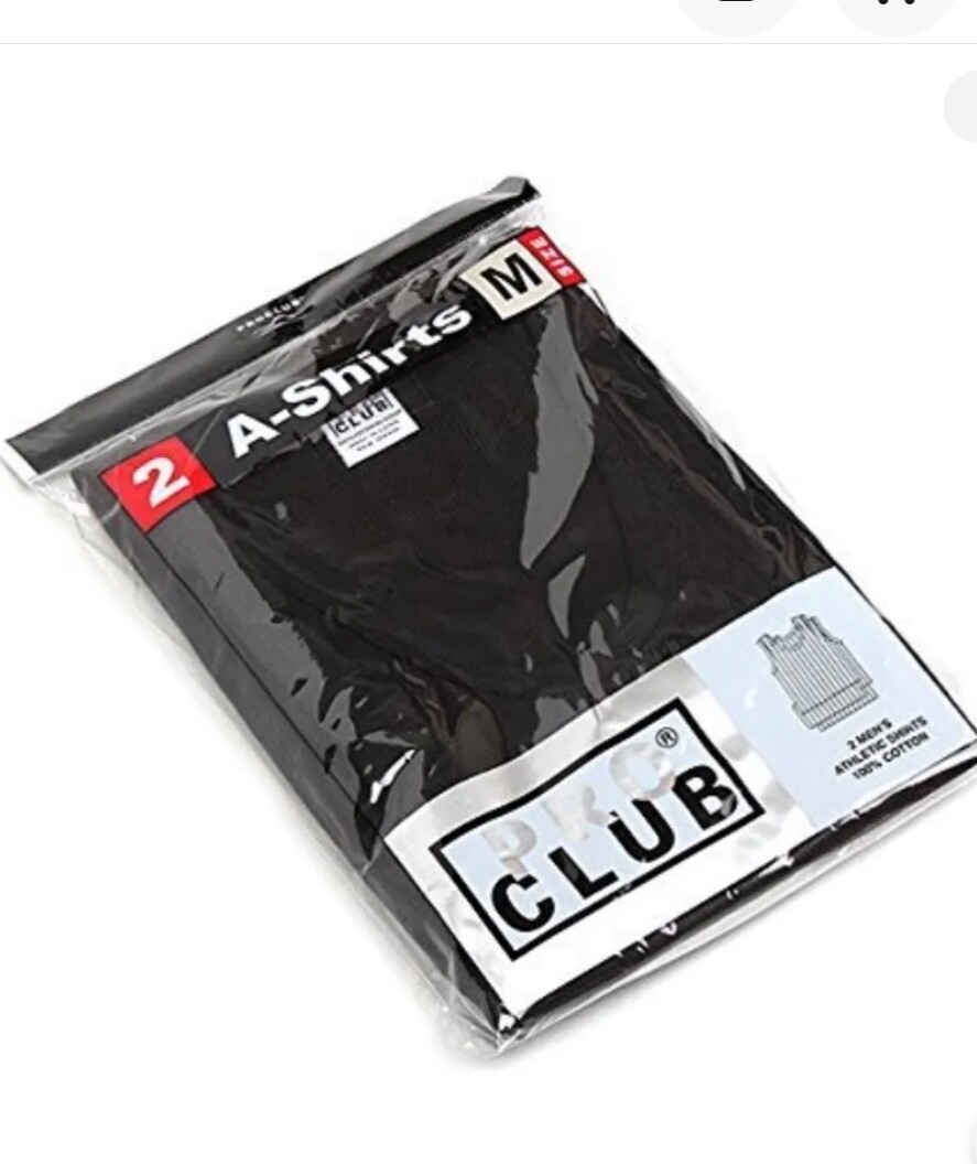 Lot 3 _6 PRO CLUB A SHIRTS TANK TOP WHITE & BLACK PRO CLUB MEN UNDERSHIRT S-5XL