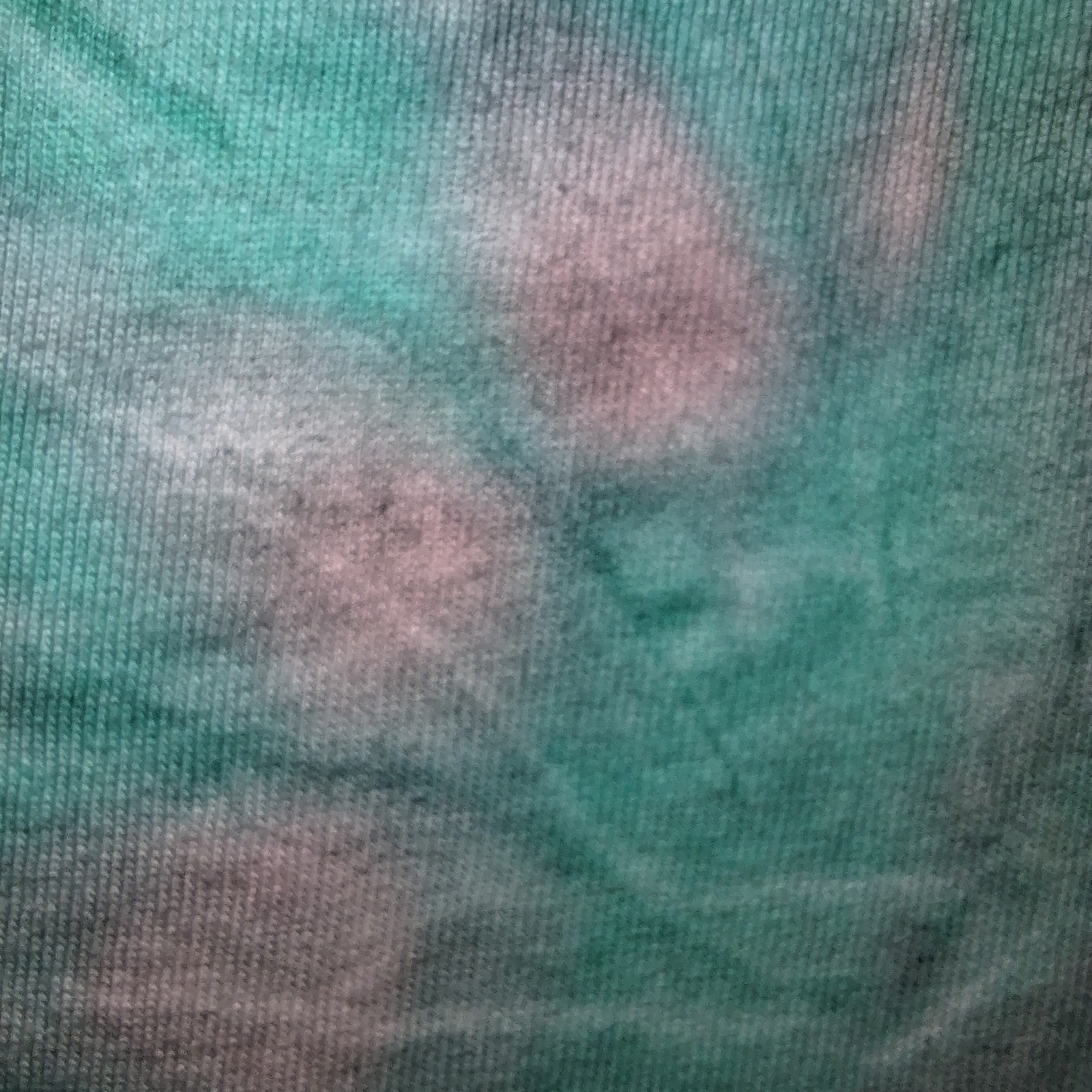 Comfort Colors Gulf Shores Alabama Tie Dye Long Sleeve T-Shirt Teal Grey Small