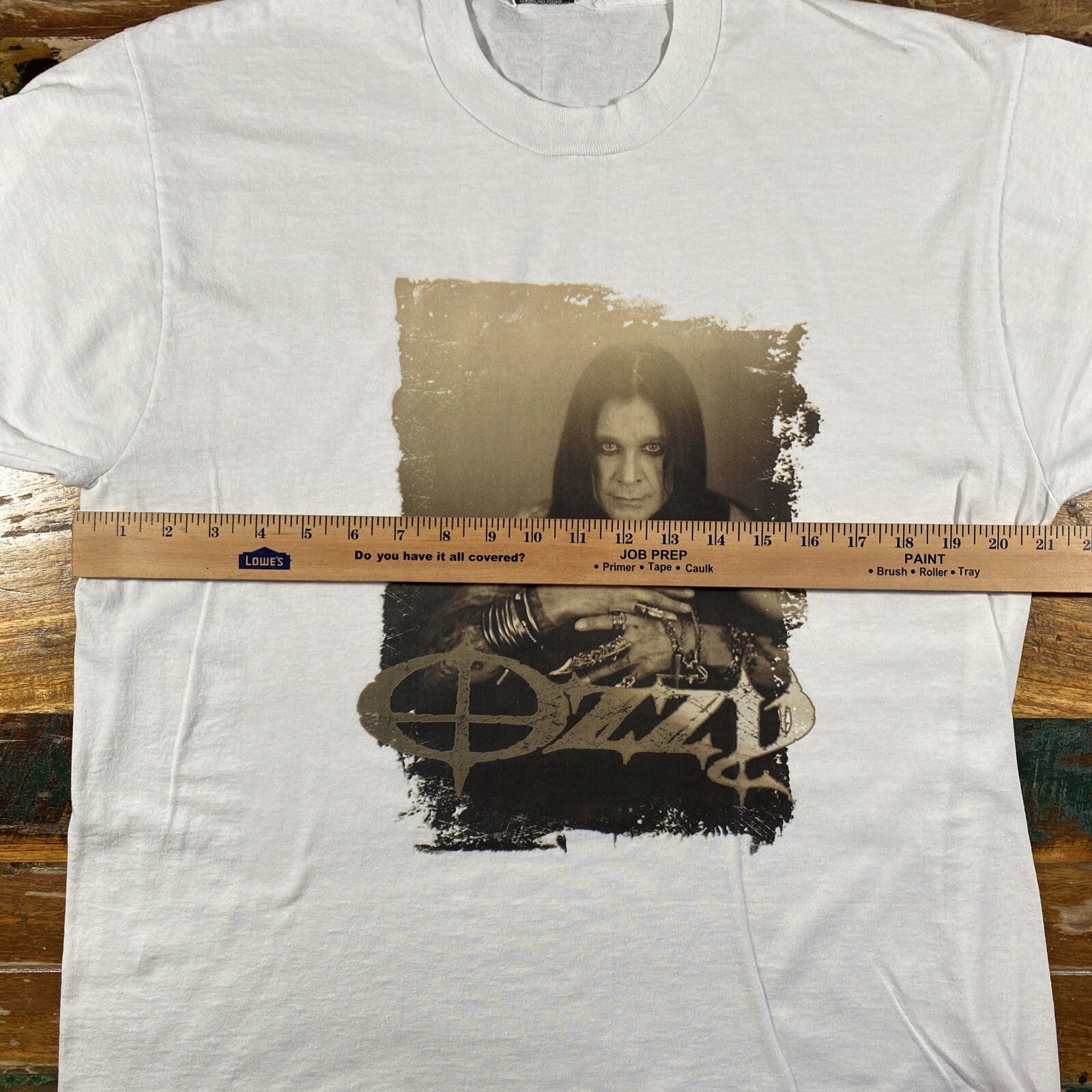 Vintage Ozzy Osbourne Shirt Adult XL Screen Stars Single Stitch Rock Band T Mint