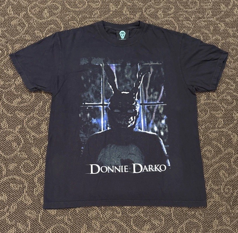 Men’s Graveyard Goods Donnie Darko T-Shirt The Tangent Universe Size Large NEW🔥