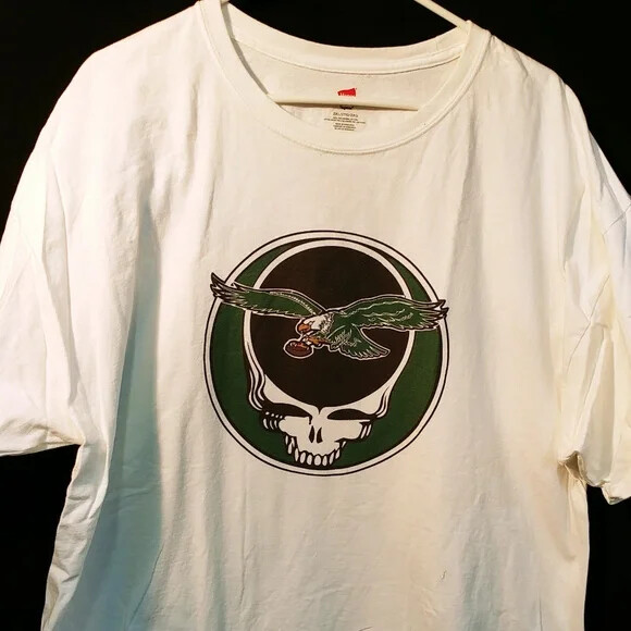 ZJD Grateful Dead Eagles Throwback Old School Steal Your Philly t-shirt