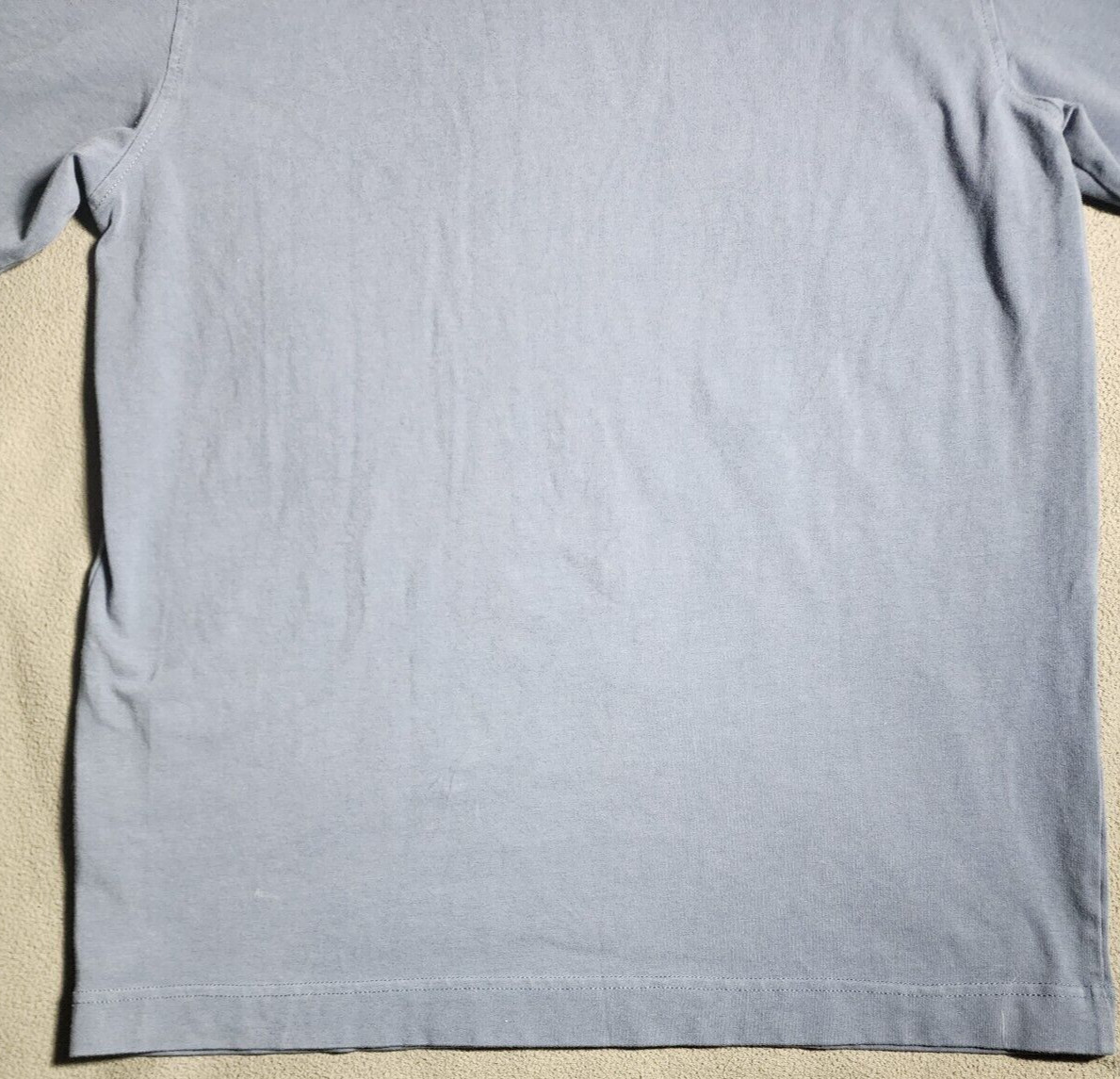 Axis LA T-Shirt Men Small Blue Short Sleeve Outdoor Round Neck Pull On