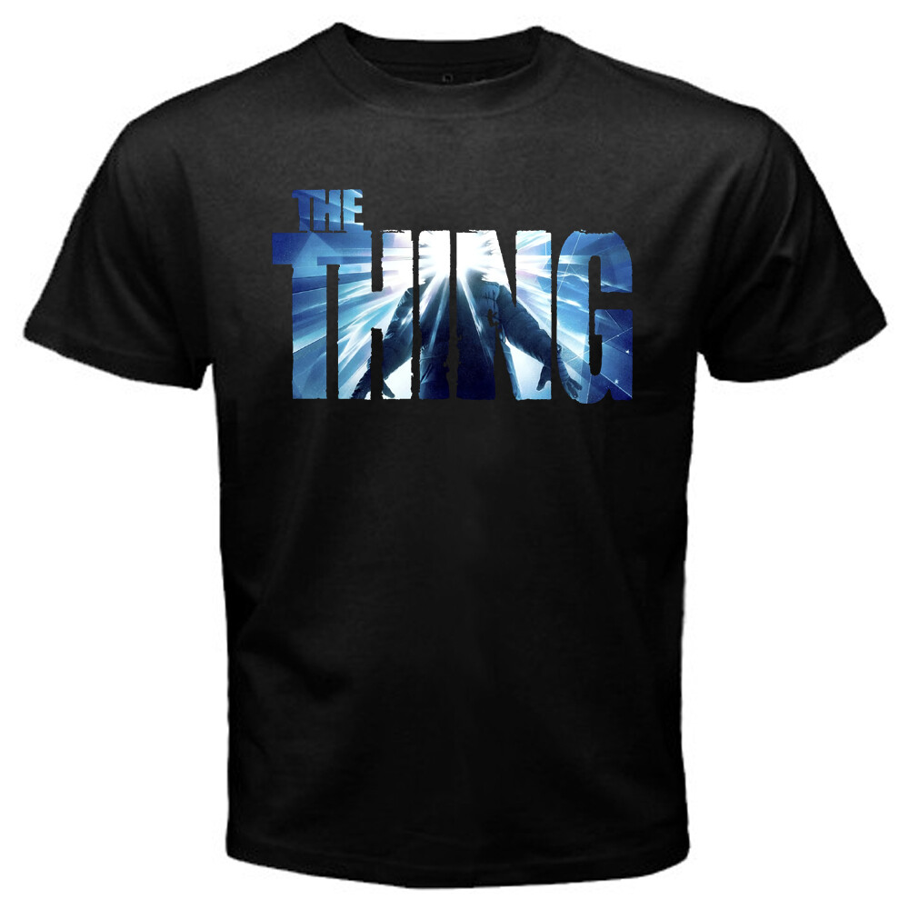 The Thing Horror Movie Men’s Black T-Shirt Size S to 5XL