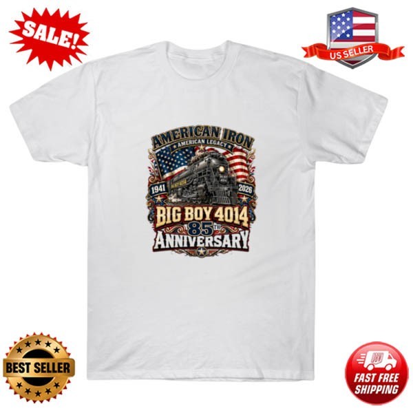Big Boy 4014 Train USA 85th Anniversary 1941-2026 T-Shirt