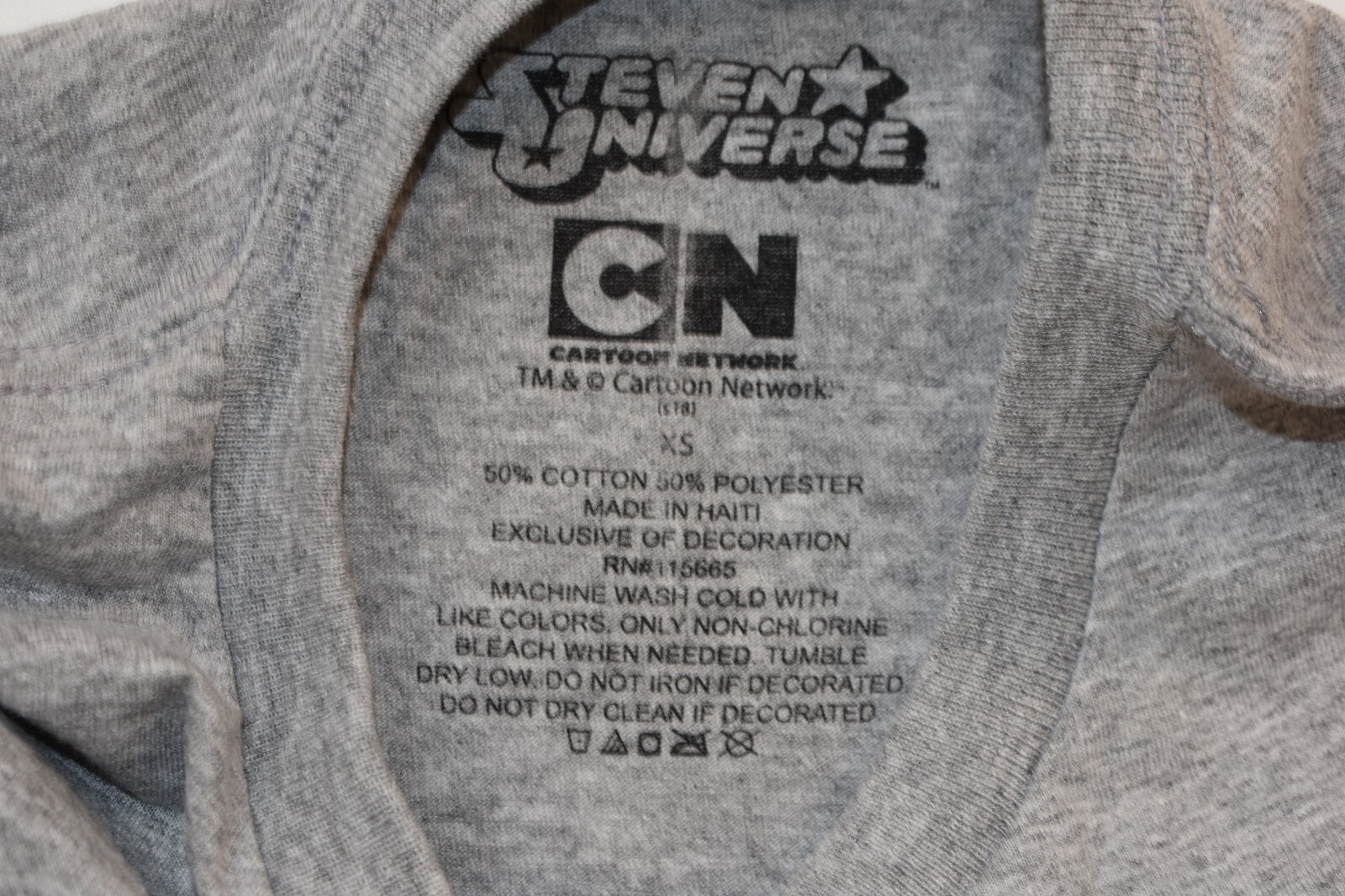Steven Universe Mens Stevonnie Gray Shirt New XS-2XL