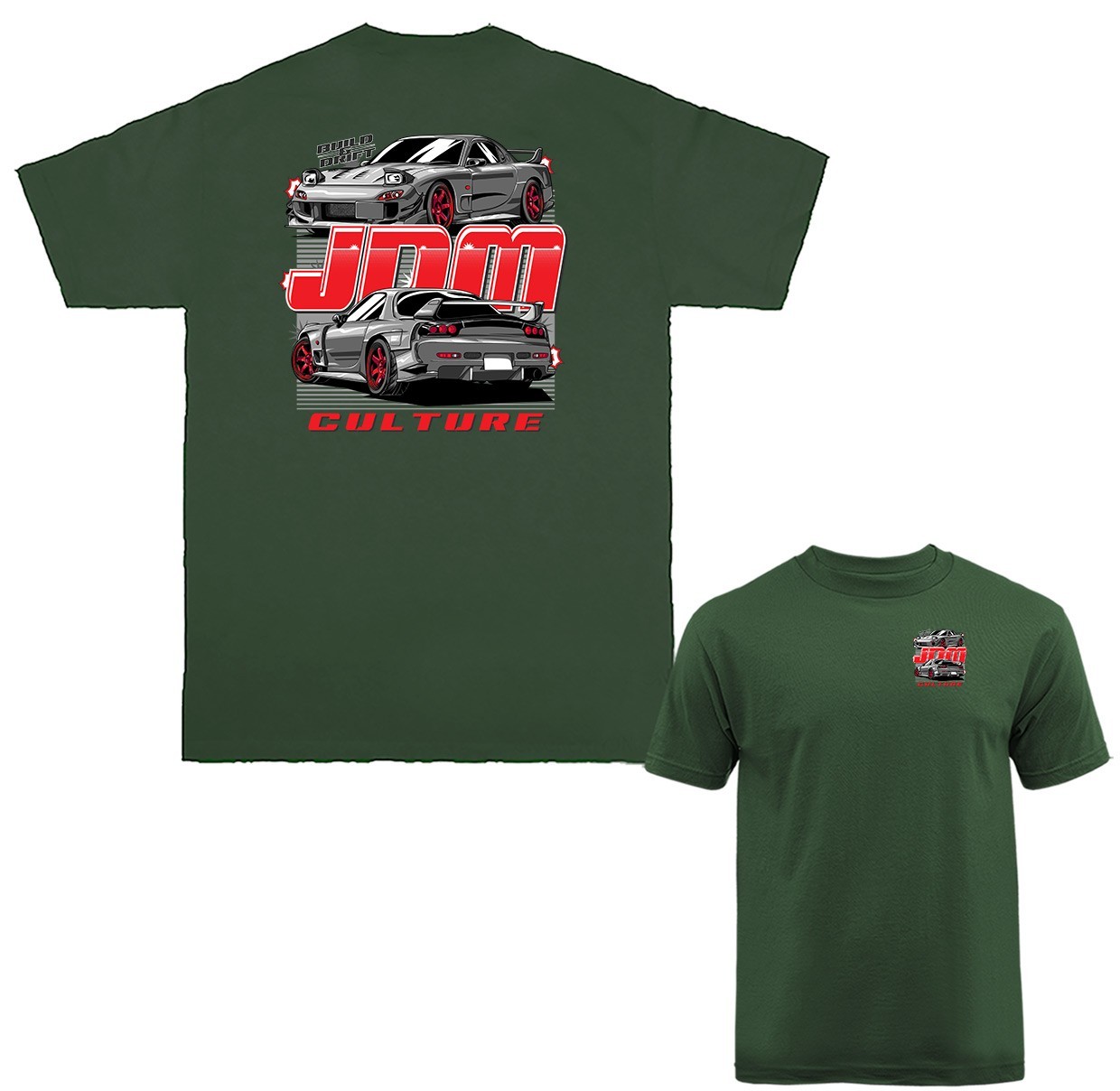 JDM Culture Imported Tuned Custom JDM Sports Car T-shirt