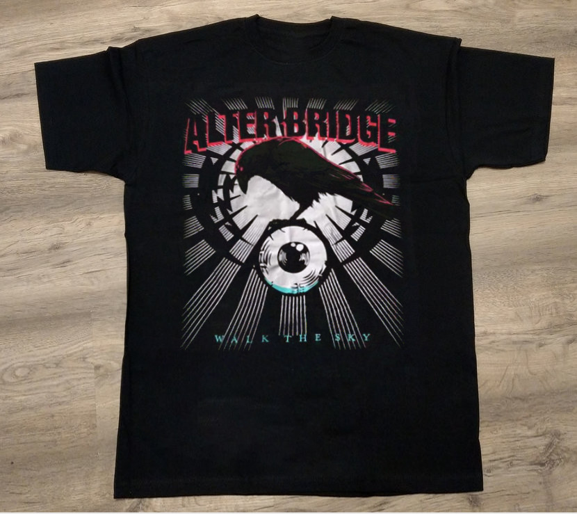 Alter Bridge Walk the Sky Tour T-Shirt Band Rock Adult Cotton BT977