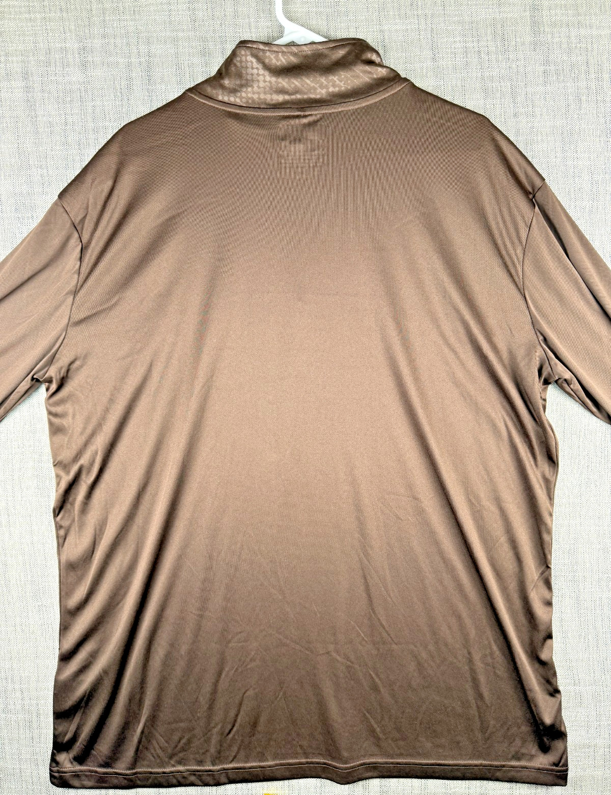 Size 2XL – Cleveland Browns Lightweight Quarter-Zip Crewneck Long Sleeve Shirt