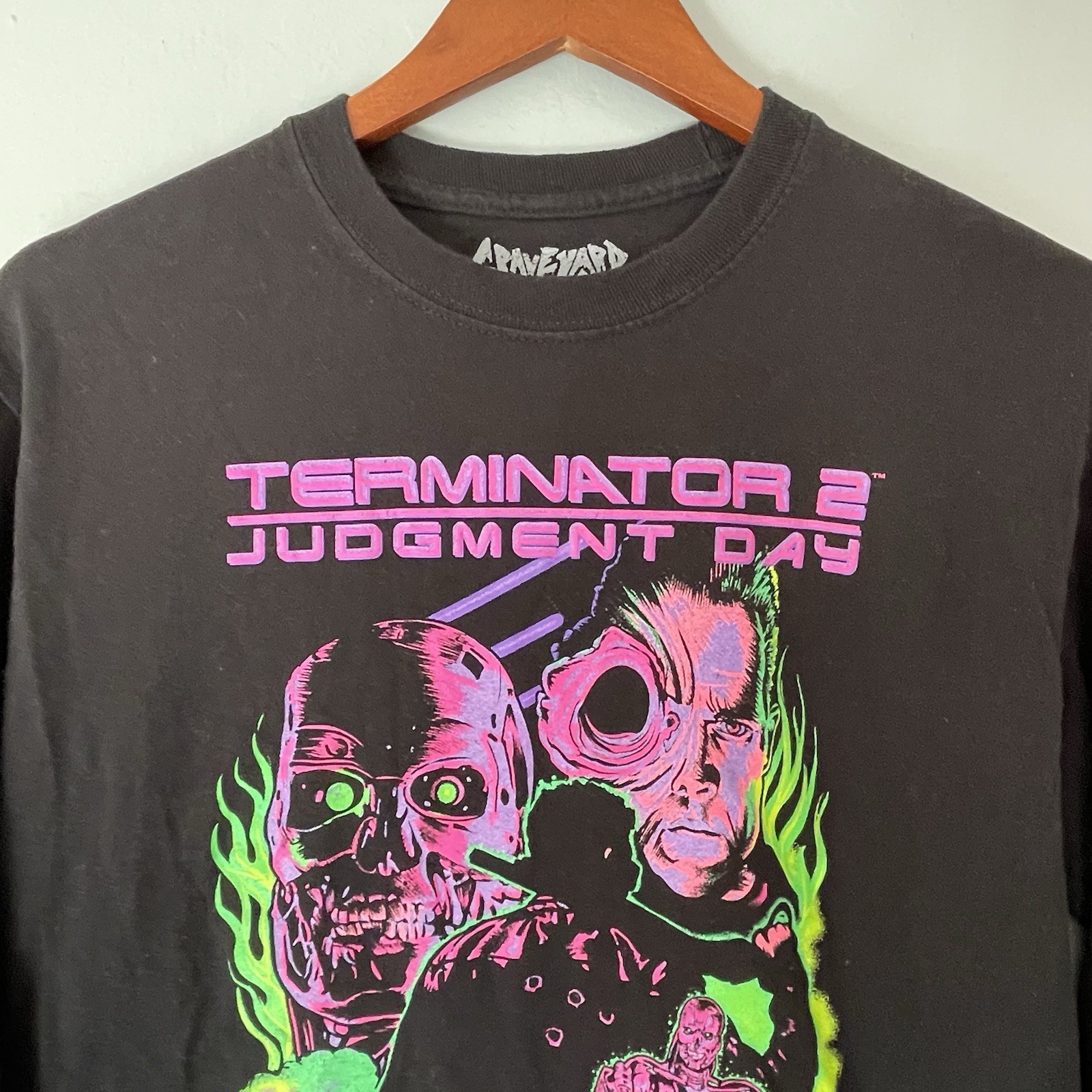 Graveyard Goods Long Sleeve Shirt Mens Medium Terminator 2