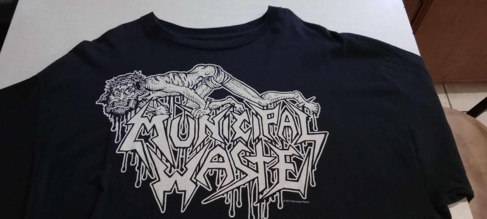 Municipal Waste Glass of Wine XXL 100% cotton TT7296