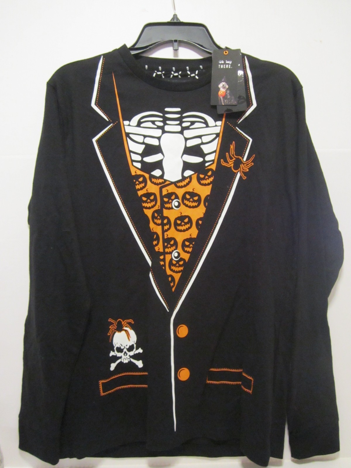 Denim & Flower Ricky Singh Men’s Halloween Long Sleeves Shirt Size M