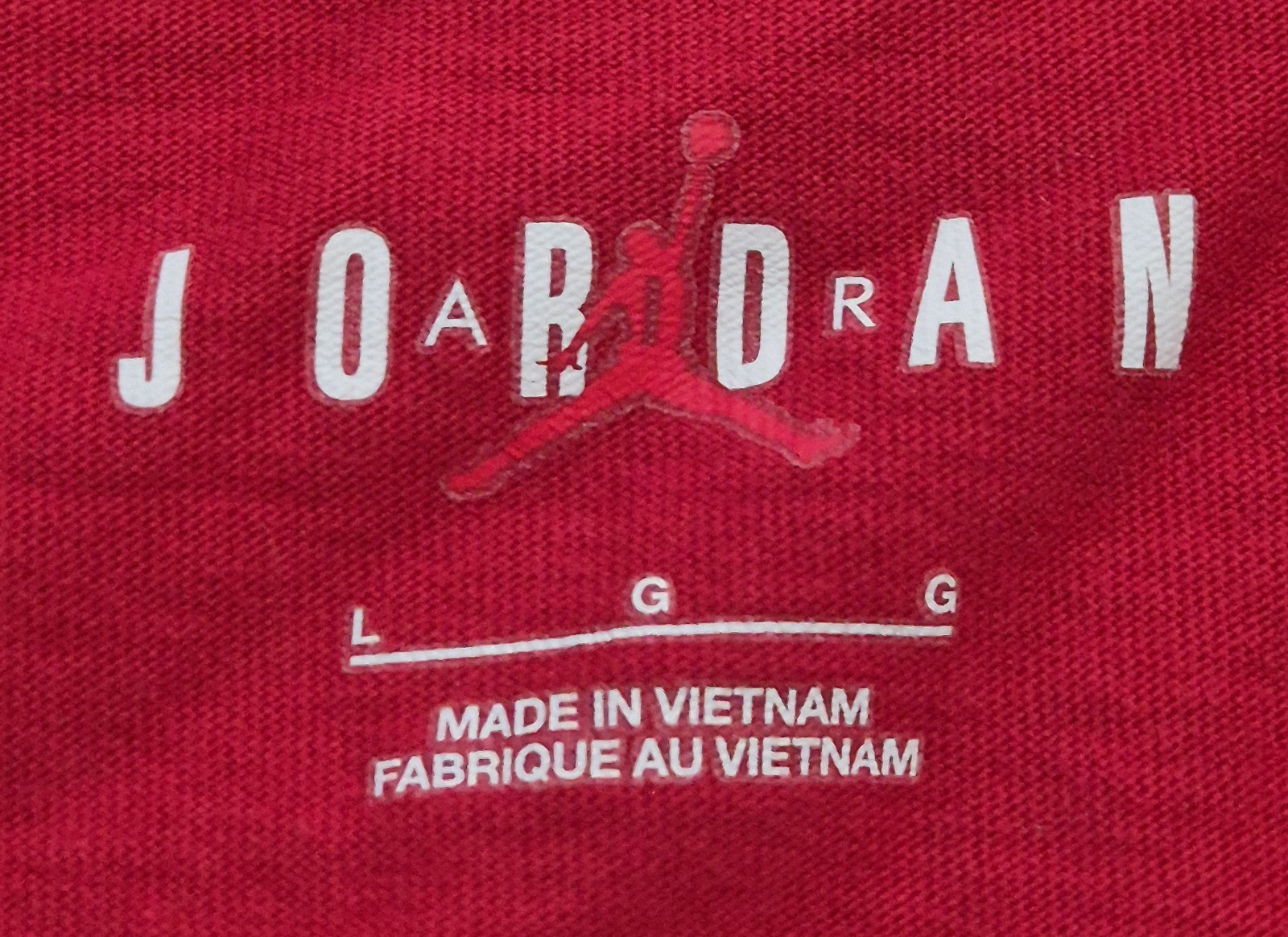Nike Jordan Air Jumpman T Shirt Short Sleeve Crew Sports Casual Mens Tee Sz L