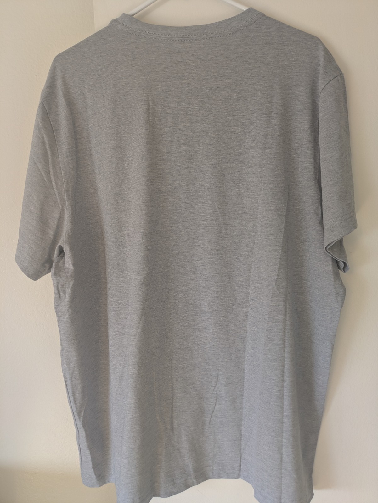 Rhone Men’s Gray Solid Crew Neck Short Sleeve T-Shirt, Size 2XL